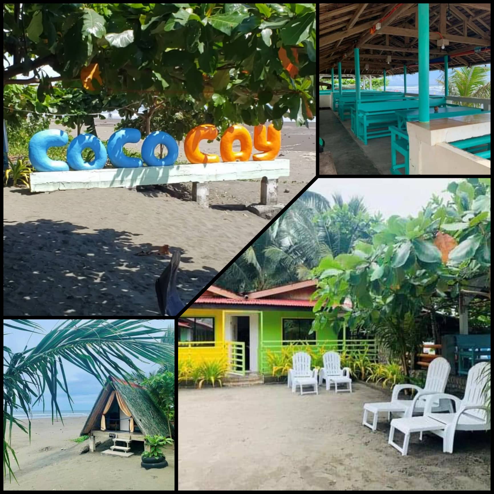 <b class="font-bara"><i class="bi bi-geo-fill h4"></i> COCO CAY BEACH RESORT</b> <br/>Located at Brgy. Purisima